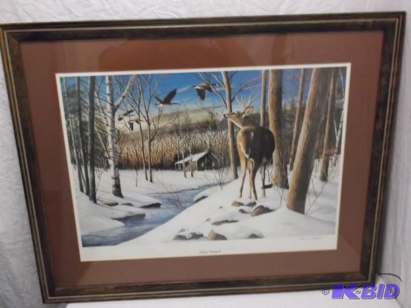 Beautiful print signed &amp numbered Silent ...