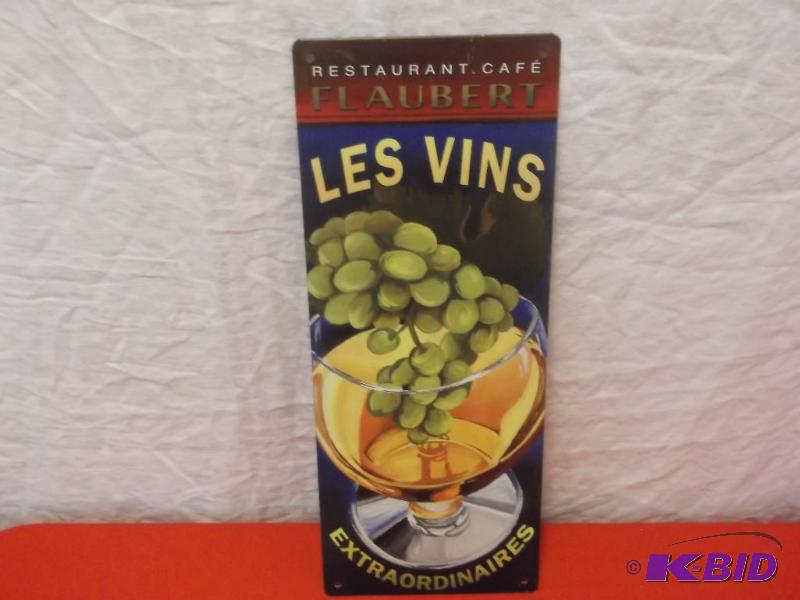Heavy gage metal Flaubert Les Vins Extraordin...