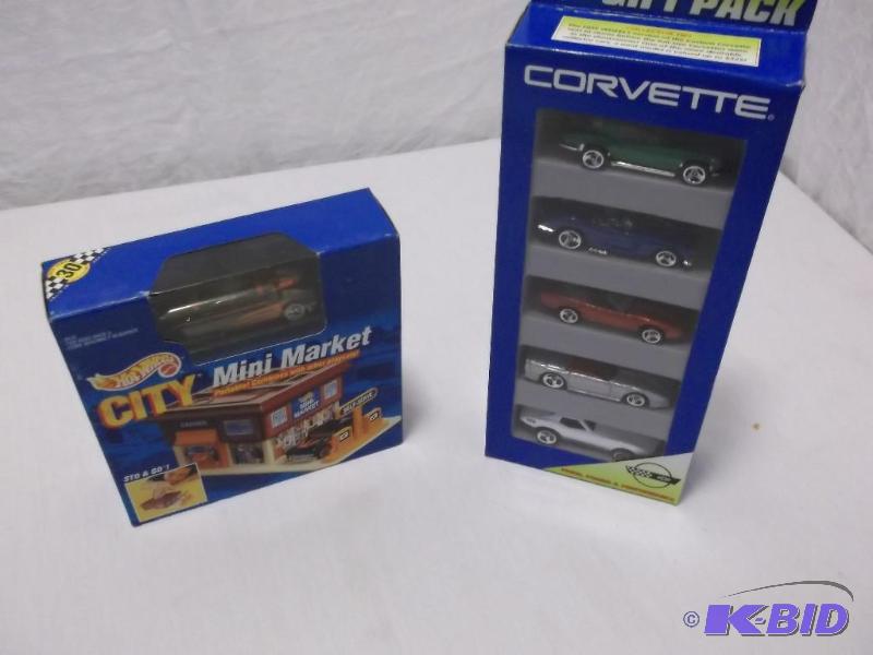 Vintage Hot Wheels Mini Market &amp Hot Whee...