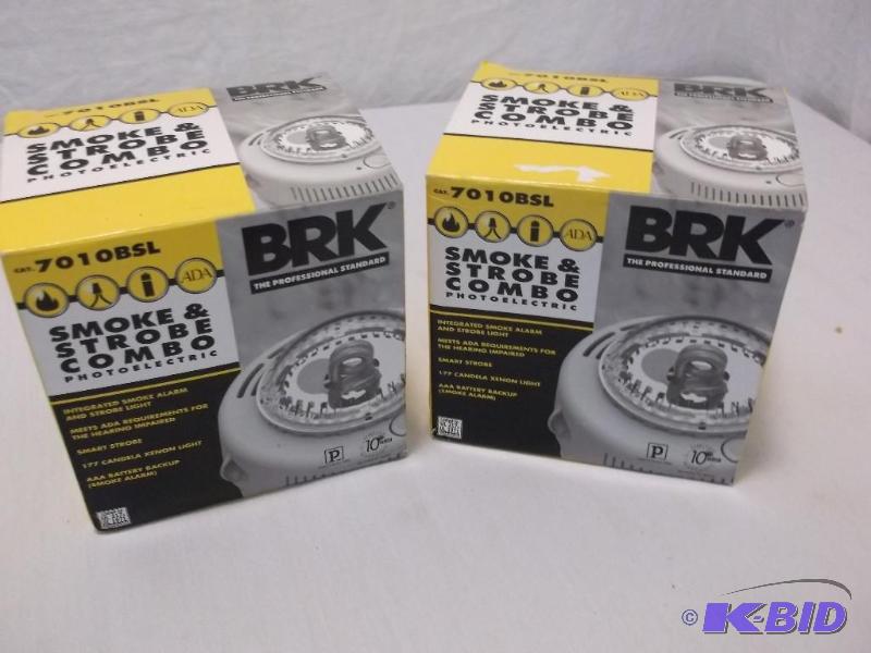 BRK Smoke &amp Strobe Combo smoke detectors ...