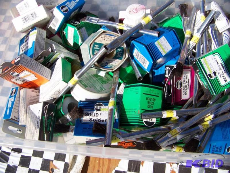 Large lot of WeldingSoldering supplies