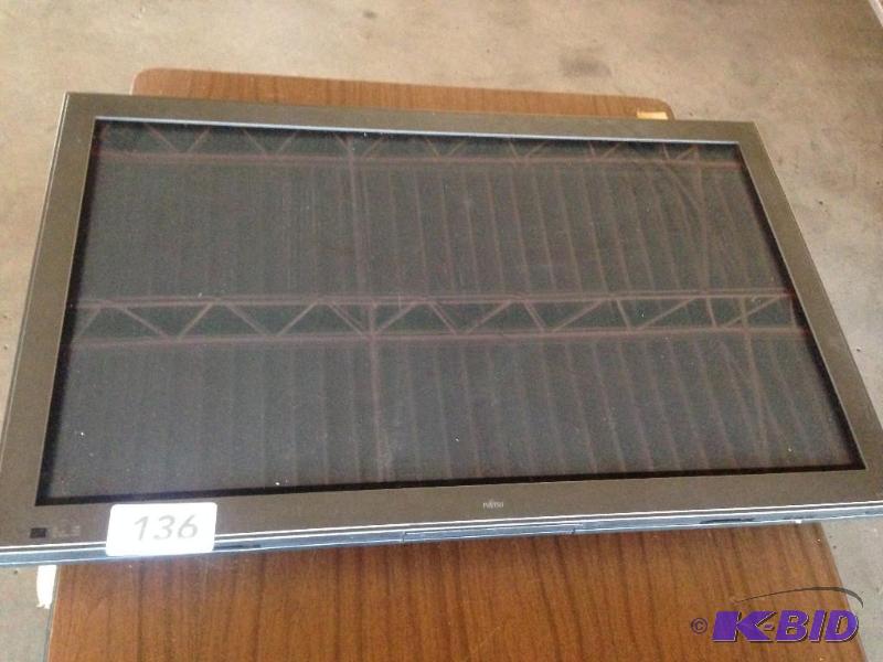 lot 136 image: Fujitsu 42" plasma display....