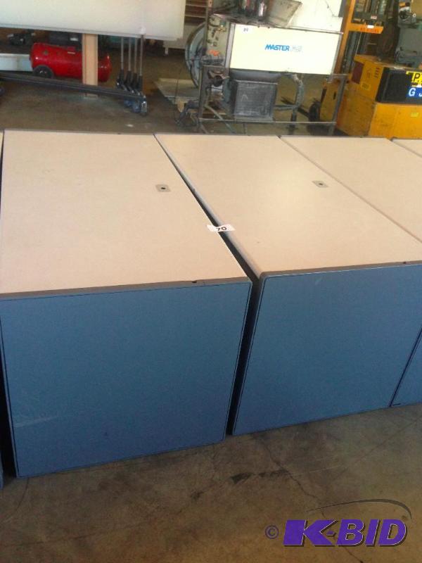 lot 70 image: 2 desk units....