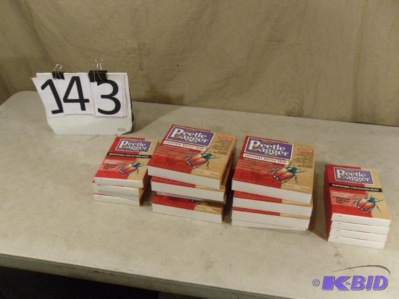 lot 143 image: Lot of 8 New Bonide Beetle Traps and 8 Boxes ...