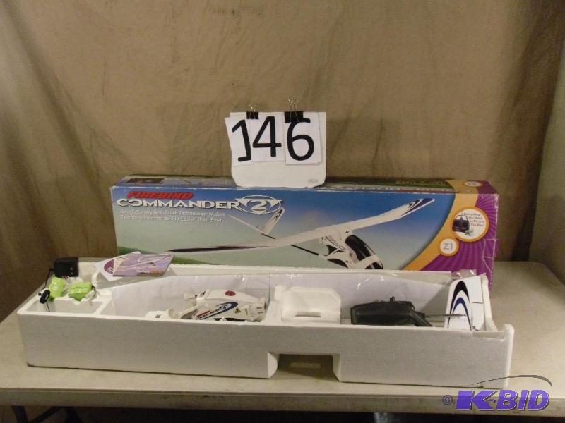 lot 146 image: Firebird Commander Plane. Untested....