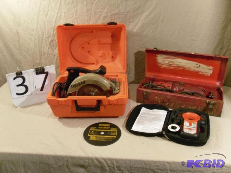 lot 37 image: Milwaukee Rotary Hammer (tested and works), S...