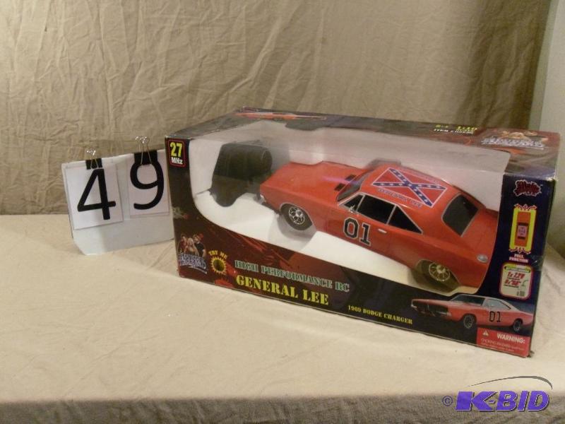 lot 49 image: New in Box 27 MHZ High Performance RC General...
