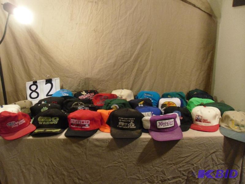 lot 82 image: Lot of Assorted Hats. Some vintage. Some neat...
