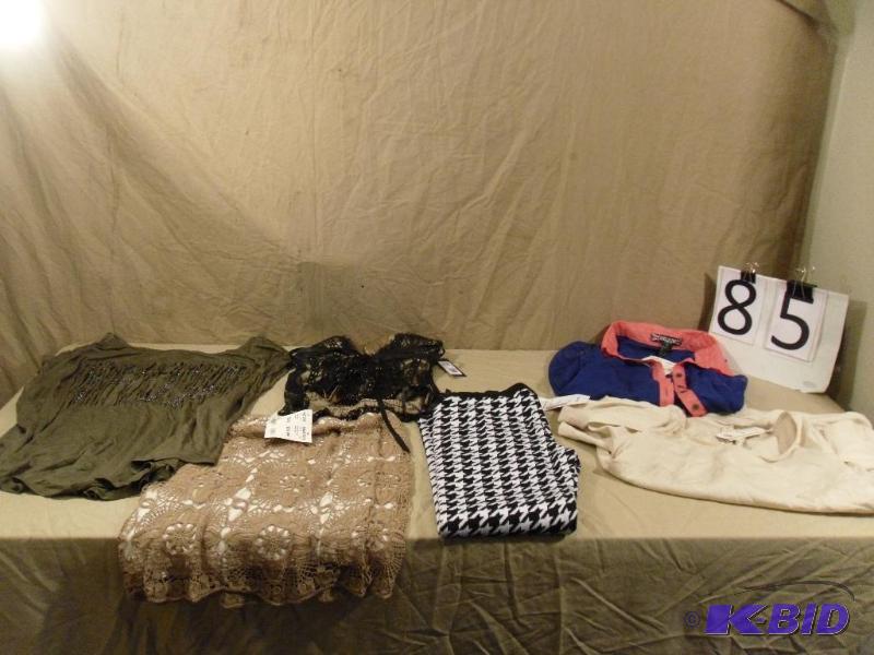 lot 85 image: NEW Womens Medium Clothing. Ragstock, Love Cu...