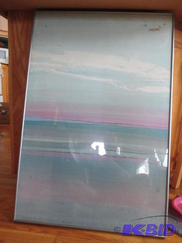 lot 10 image: Doug Danz Tiger Mountain Press framed artwork...