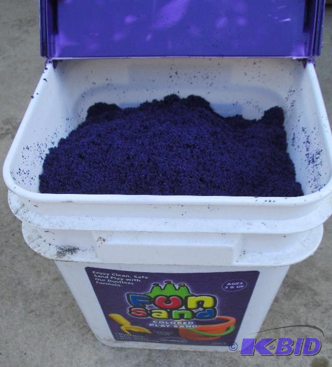 lot 101 image: fun sand purple...