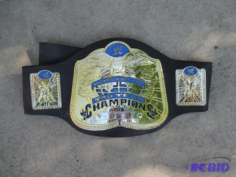 lot 105 image: world wrestling entertainment tag team champi...