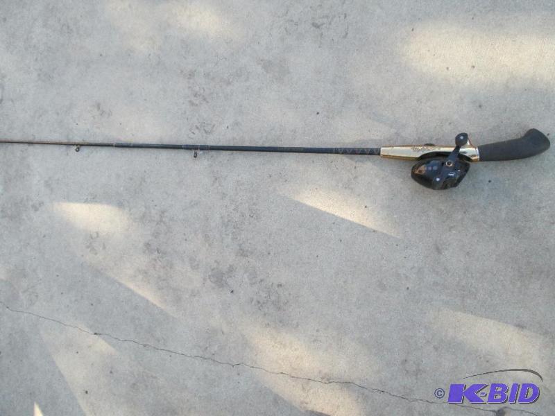 lot 124 image: zebco bullet.22 fishing pole...