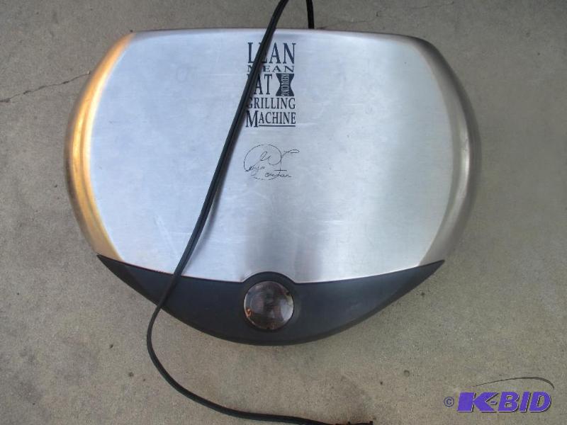 lot 146 image: kean mean fat grillinf machine...