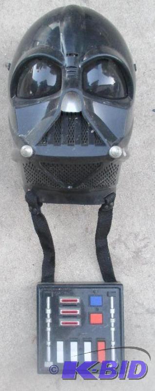 lot 177 image: Darth Vader mask with control panel...