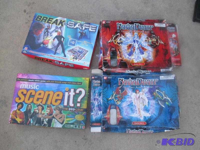 lot 185 image: 4 board games...
