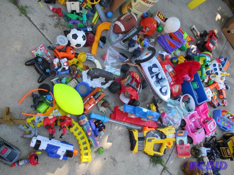 lot 75 image: huge lot of various toys for boys and girls...