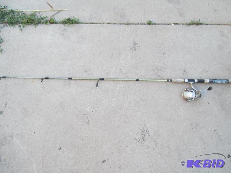 lot 85 image: Advanta reel and rod engineered by mitchell...