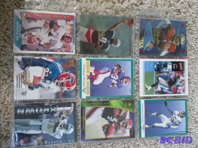 lot 91 image: mixed lot of football cards. This is an album...