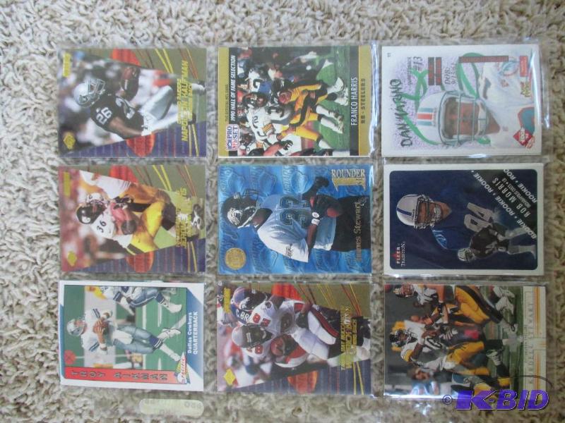 lot 92 image: mixed lot of football cards. This is an album...