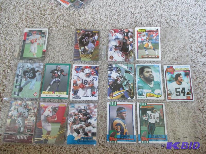 lot 99 image: mixed lot of football cards. This is an album...