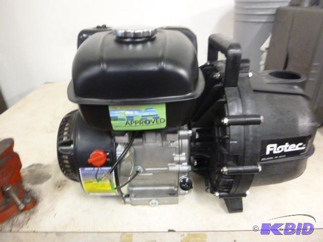 lot 19 image: New Flotec Trash Pump Model #FP5-455 - 5.5 HP...