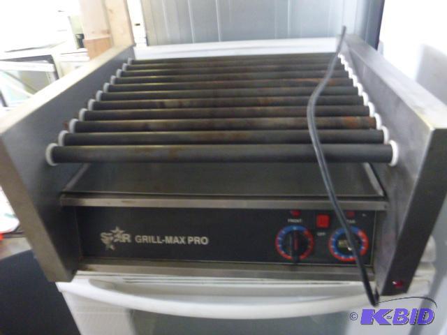 lot 6 image: Star Grill-Max Pro Hot Dog Warmer Model #1305...