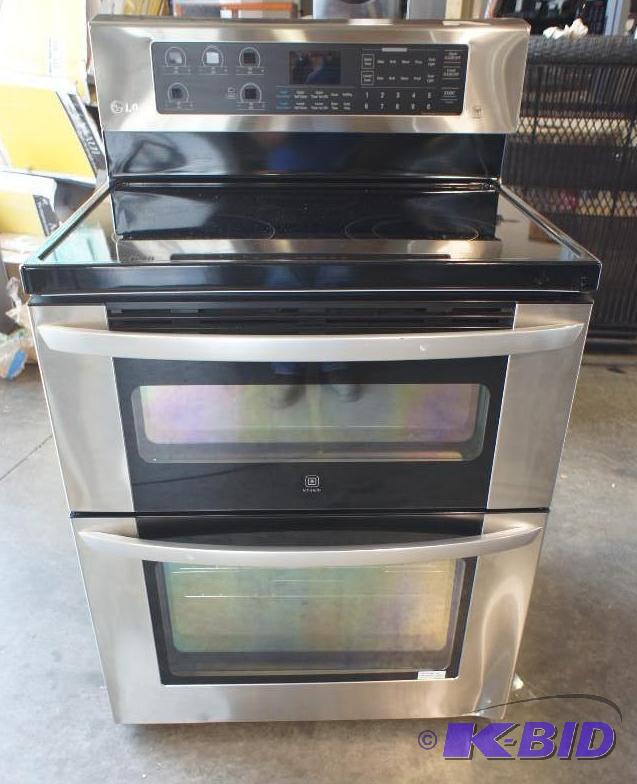 New LG Stove (LDE3035ST) LG 6.7 Cu. Ft. Elect...