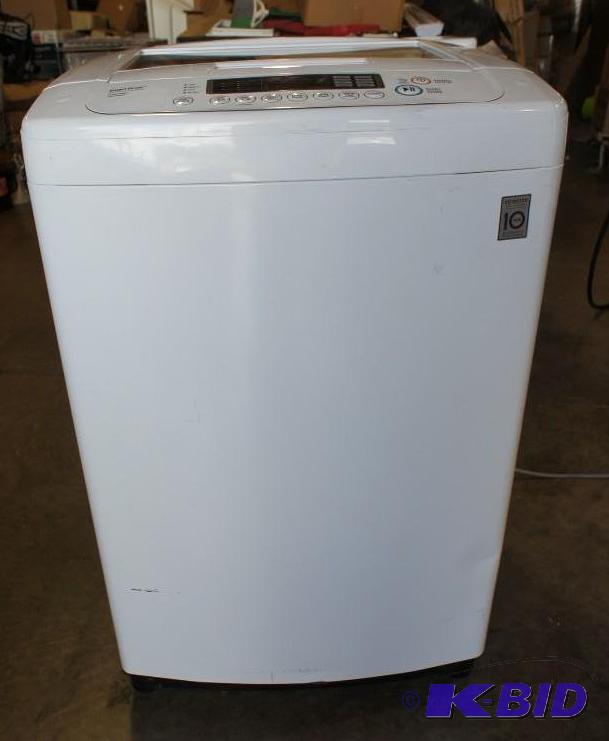 LG Washer (WT1001CW) LG top-loading washer - ...