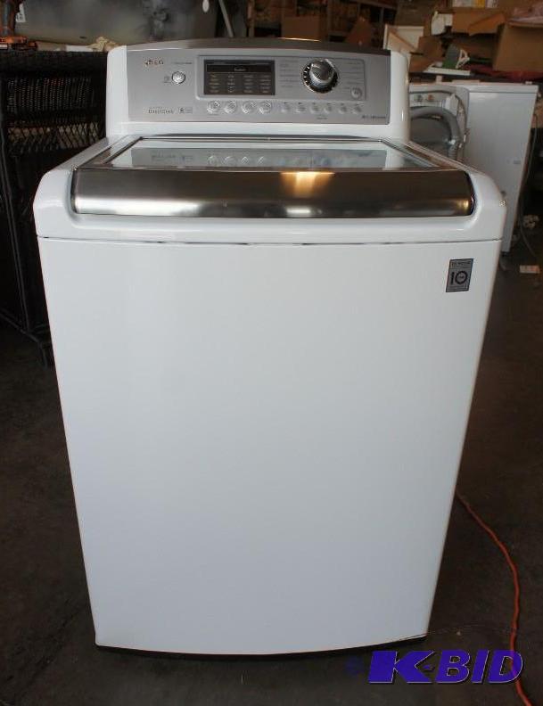 LG Washer Model # (WT5070CW) MSRP $ 1029 Tes...