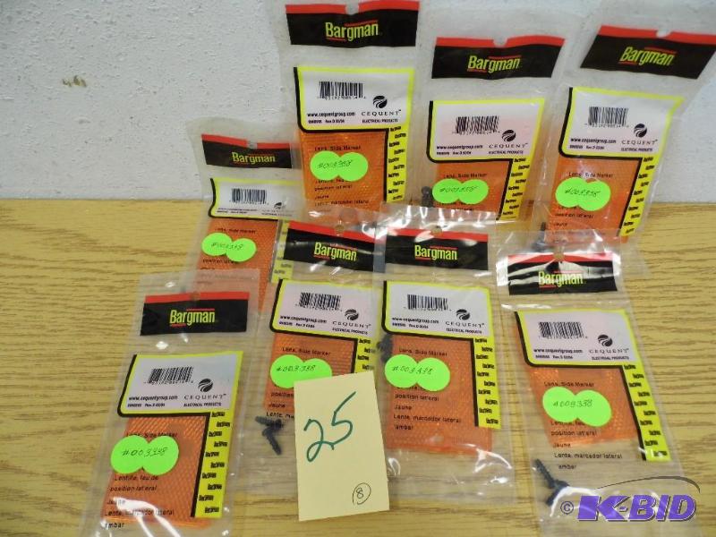 8 Lens Side Markers - Amber