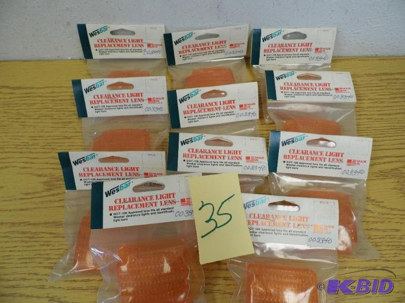 11 Replacement Lenses - Amber