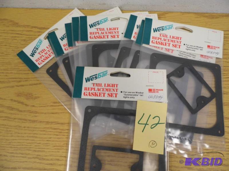 10 Tail Light Replacement Gasket Sets