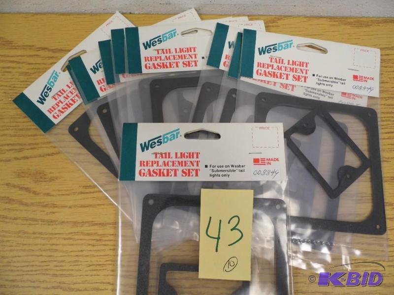 10 Tail Light Replacement Gasket Sets