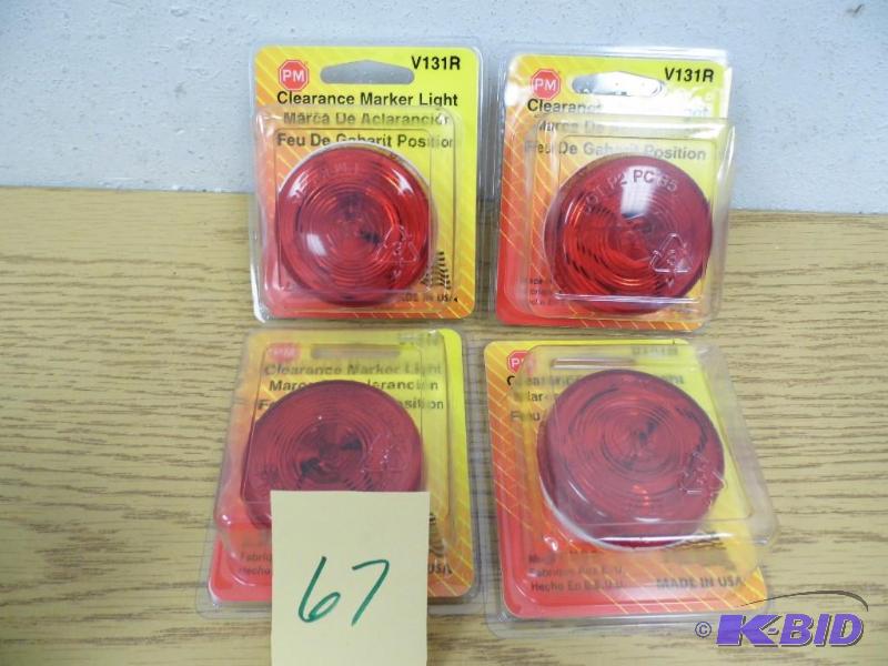 4 Clearance Marker Lights