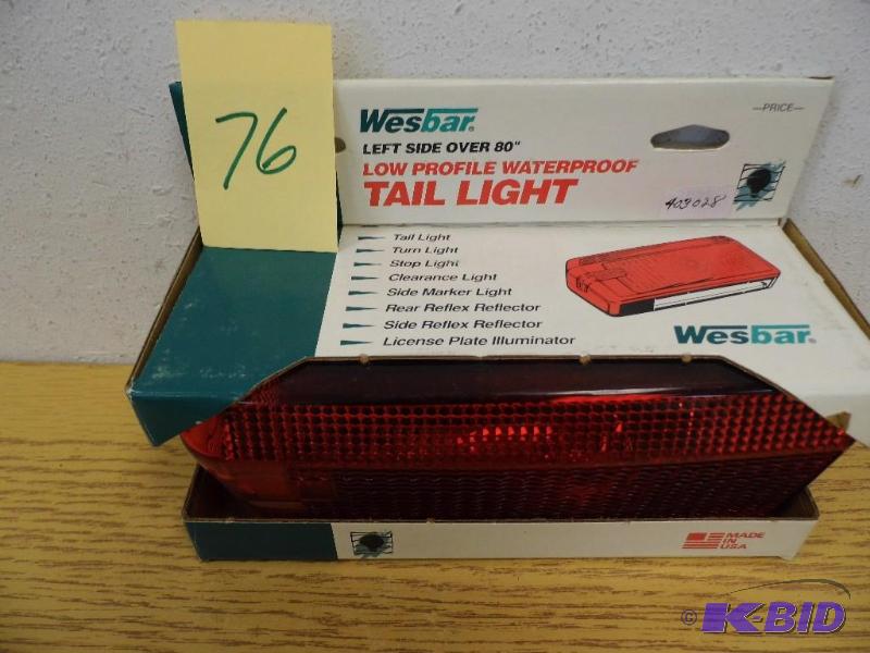 Low Profile Waterproof Tail Light