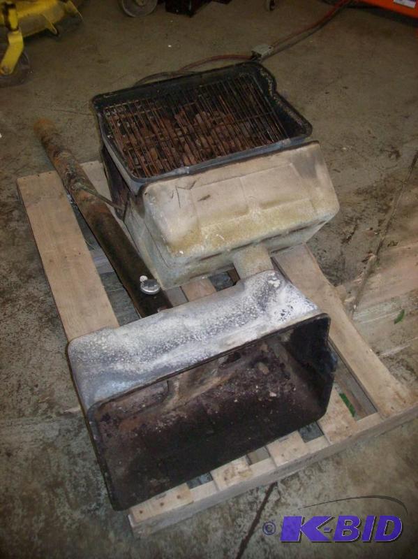 2 Vintage In-ground Gas Grills