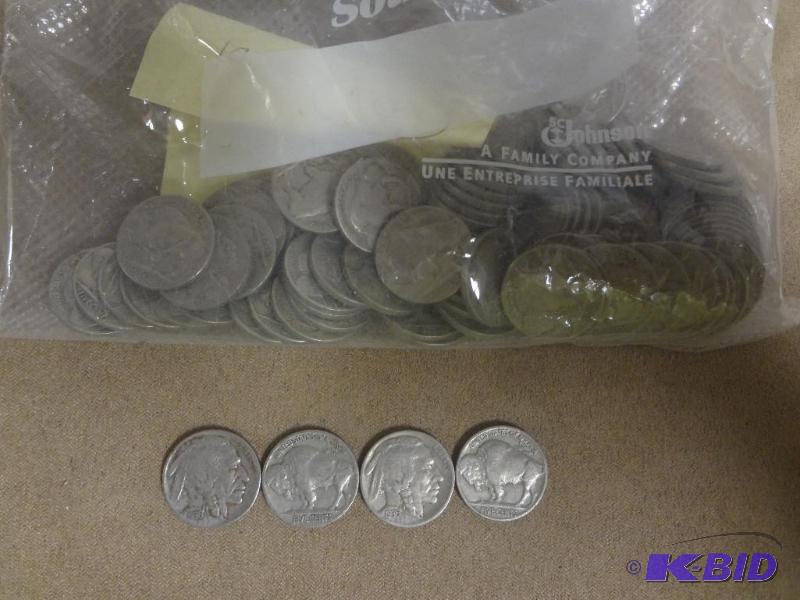 (101) 1936 Buffalo Nickels...