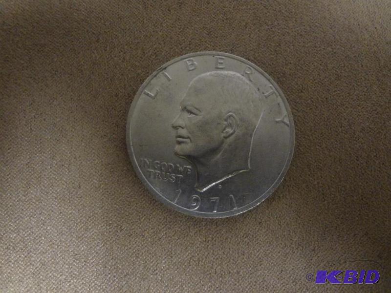 1971 Eisenhower Half Dollar...