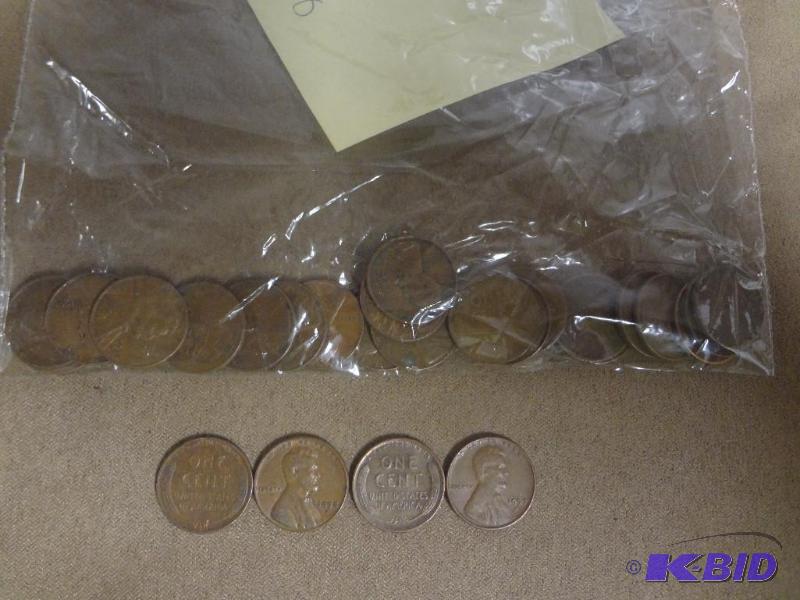 (27) Mixed Date Wheat Pennies...