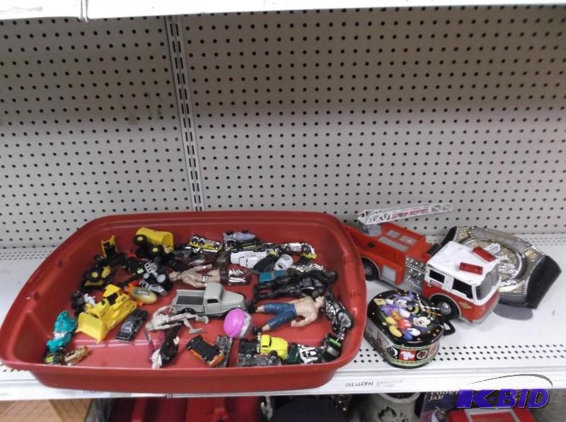 lot 119 image: Lot Of Toys, Wrestling Belt...