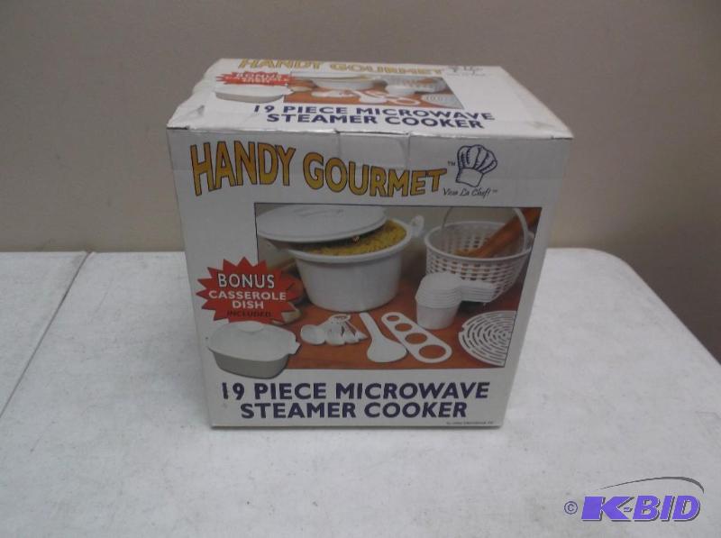lot 137 image: New Microwave Steamer Cooker...