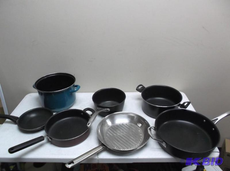 lot 138 image: Lot Of Cooking Pans, Some NSF...