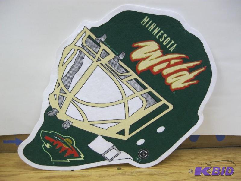 lot 153 image: Minnesota Wild Felt Picture...