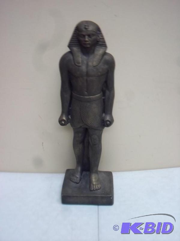 lot 26 image: Egyptian Themed Statue - Around 25" Tall...