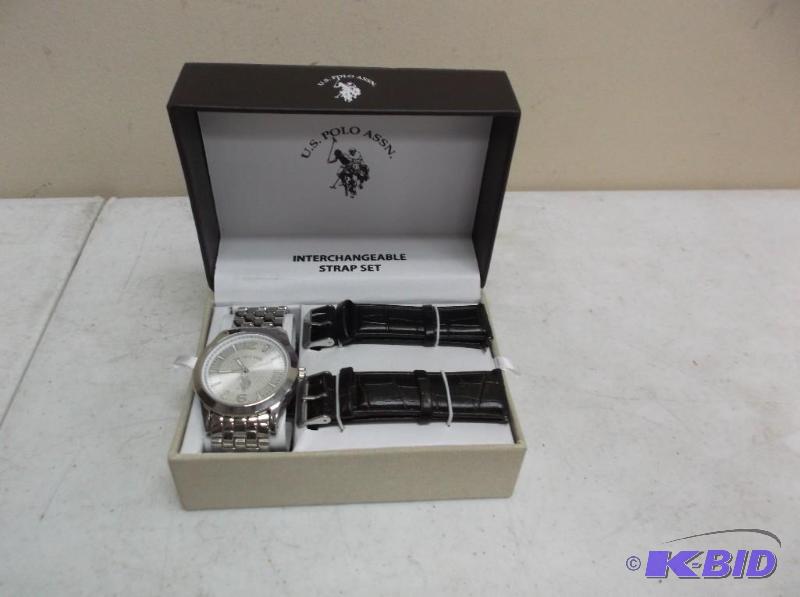 lot 37 image: New Polo Watch With Interchangeable Bands...