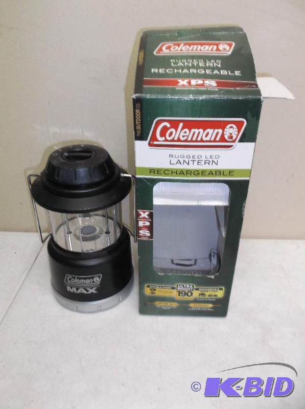lot 78 image: Coleman Lantern, Works Fine, takes Batteries ...