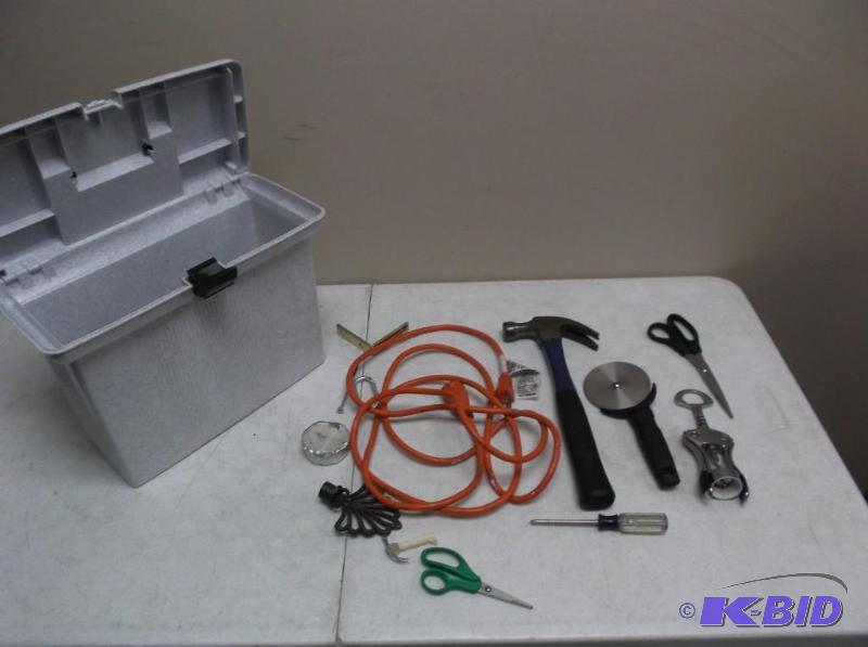 lot 82 image: File Case With Some Tools And Other Stuff...