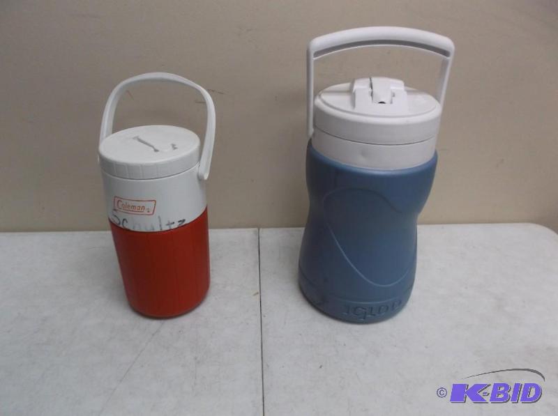 lot 92 image: Pair Of Drink Carrier Coolers...