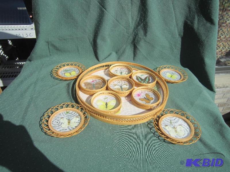 Butterfly Coaster set